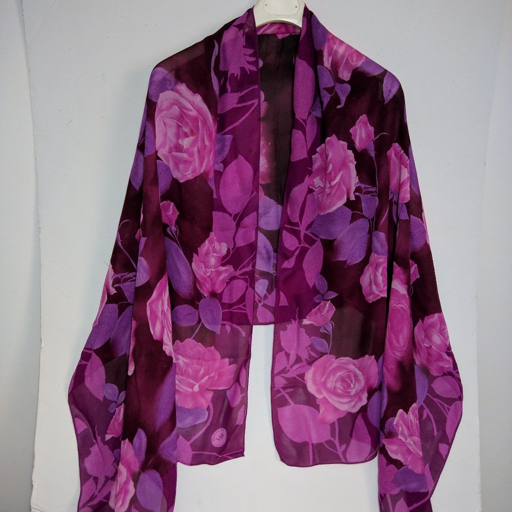SHAWL Sized SCARF (NEW/Never Worn) - MADE in ITALY! - Picture 4 of 4